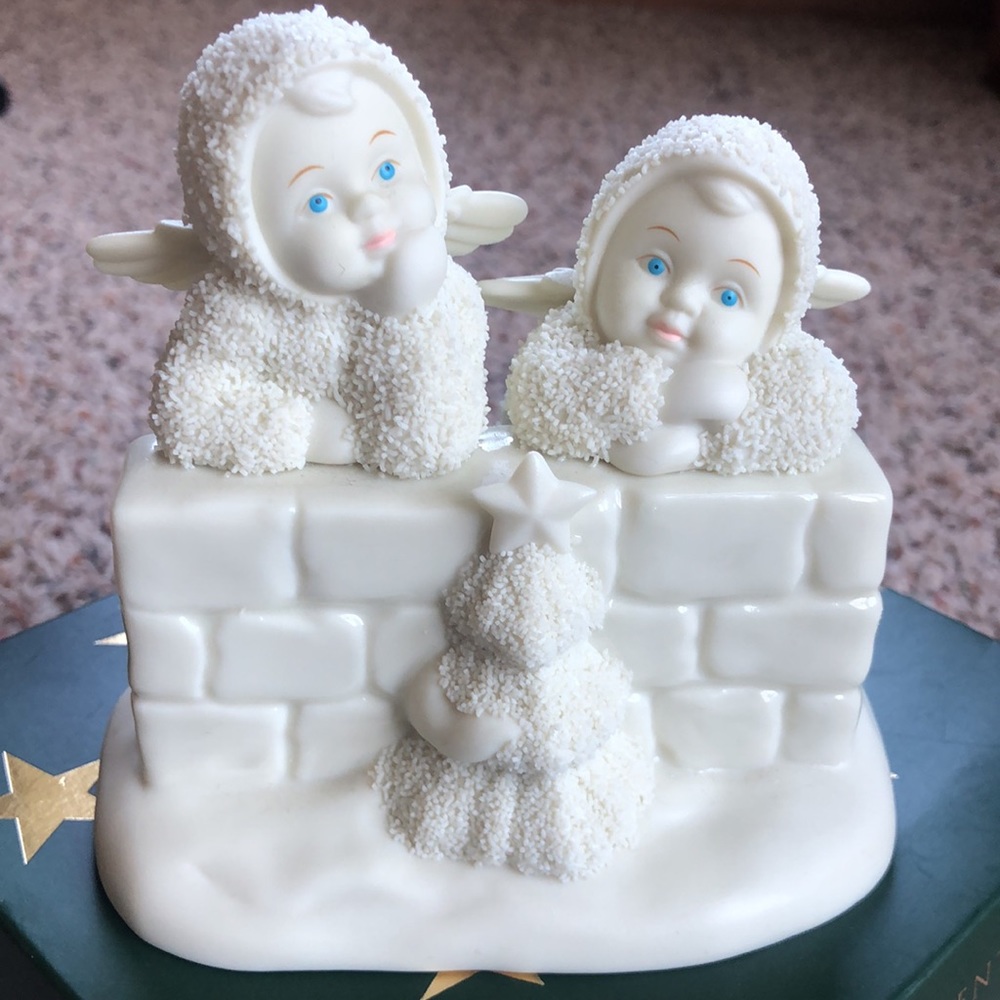 Snowbabies “Two Little Angels” 2001. Dept 56